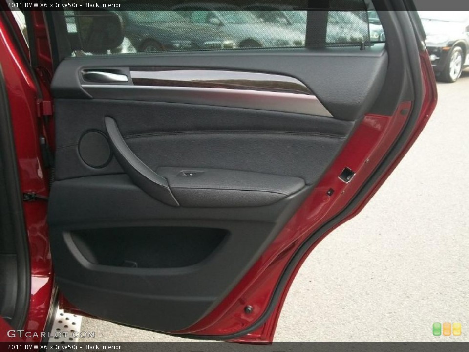 Black Interior Door Panel for the 2011 BMW X6 xDrive50i #46097024