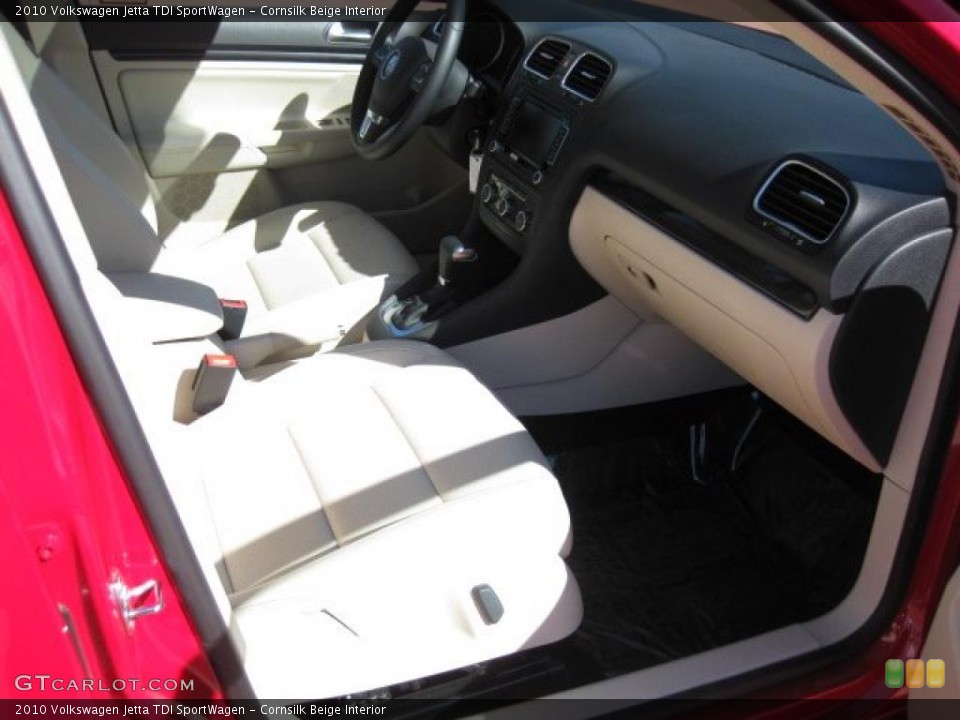 Cornsilk Beige Interior Photo for the 2010 Volkswagen Jetta TDI SportWagen #46097186