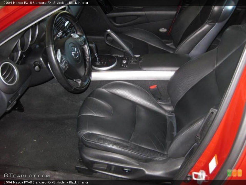 Black Interior Photo for the 2004 Mazda RX-8  #46097465