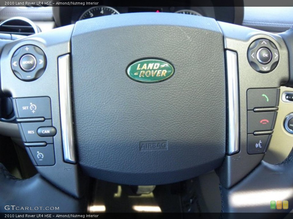 Almond/Nutmeg Interior Controls for the 2010 Land Rover LR4 HSE #46097957