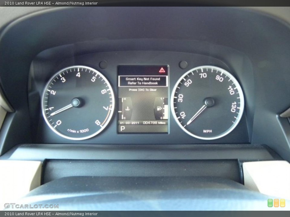Almond/Nutmeg Interior Gauges for the 2010 Land Rover LR4 HSE #46097963