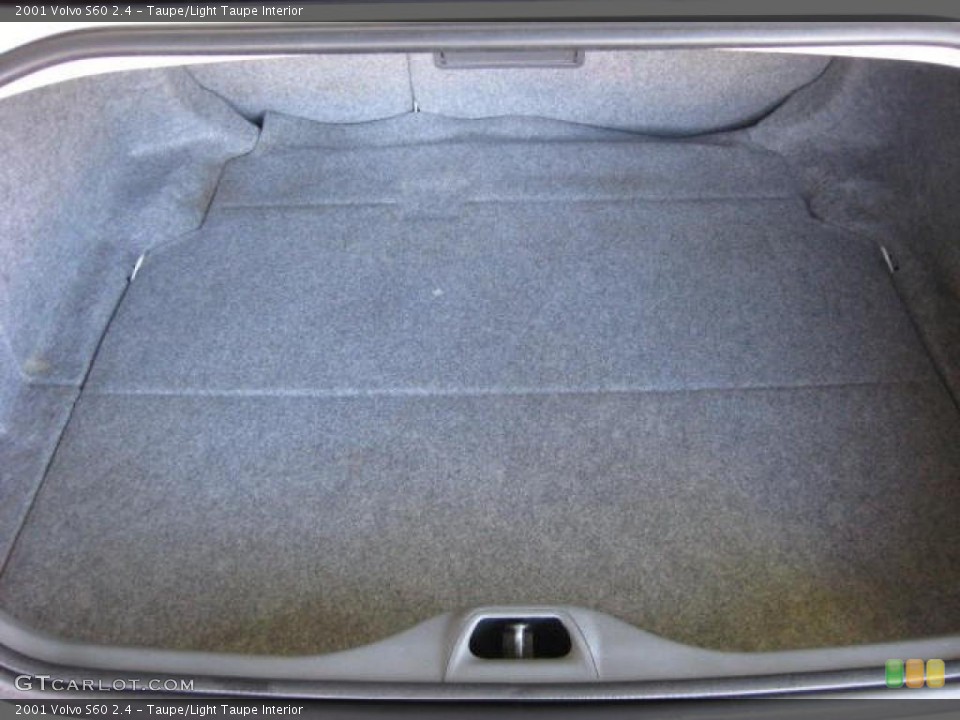 Taupe/Light Taupe Interior Trunk for the 2001 Volvo S60 2.4 #46099685