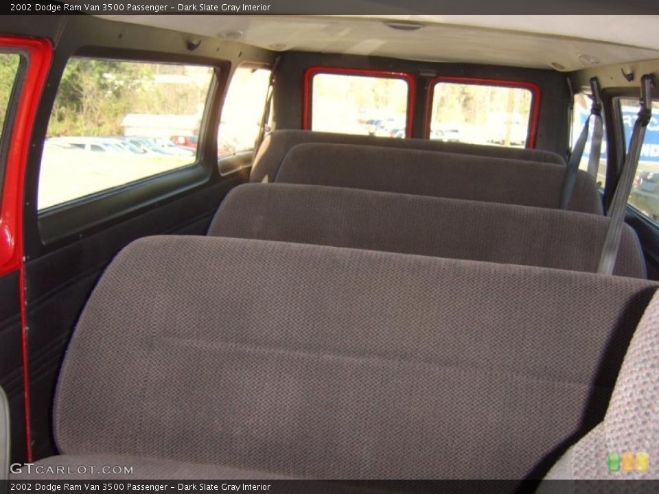 Dark Slate Gray Interior Photo for the 2002 Dodge Ram Van 3500 Passenger #46100408