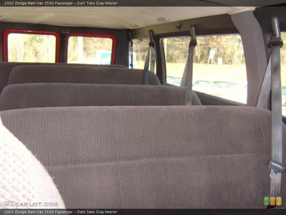 Dark Slate Gray Interior Photo for the 2002 Dodge Ram Van 3500 Passenger #46100414