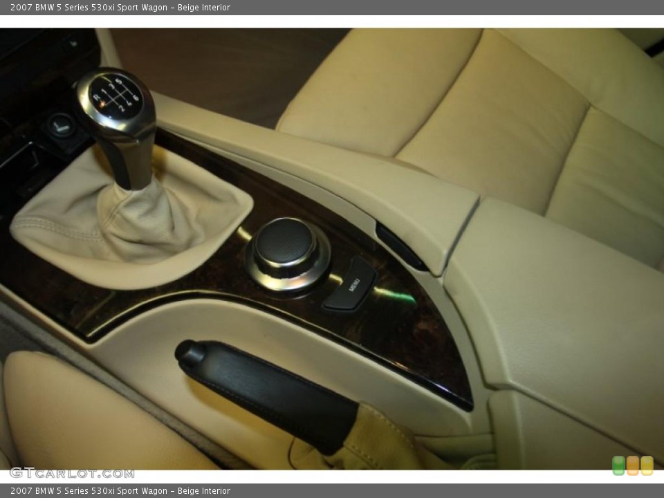 Beige Interior Transmission for the 2007 BMW 5 Series 530xi Sport Wagon #46105001