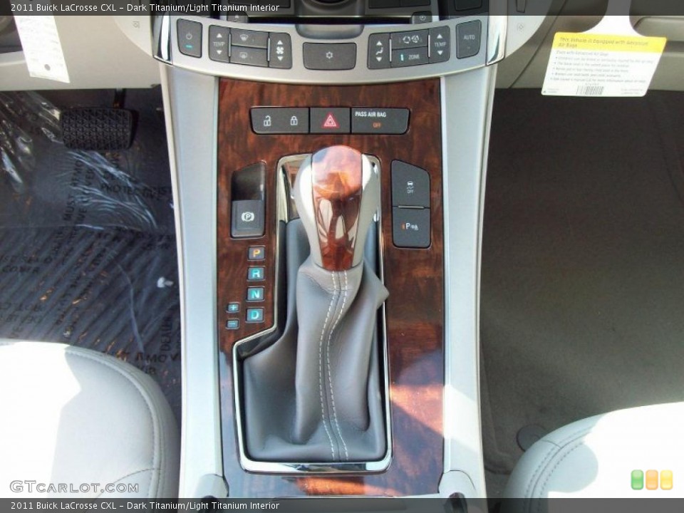 Dark Titanium/Light Titanium Interior Transmission for the 2011 Buick LaCrosse CXL #46106516