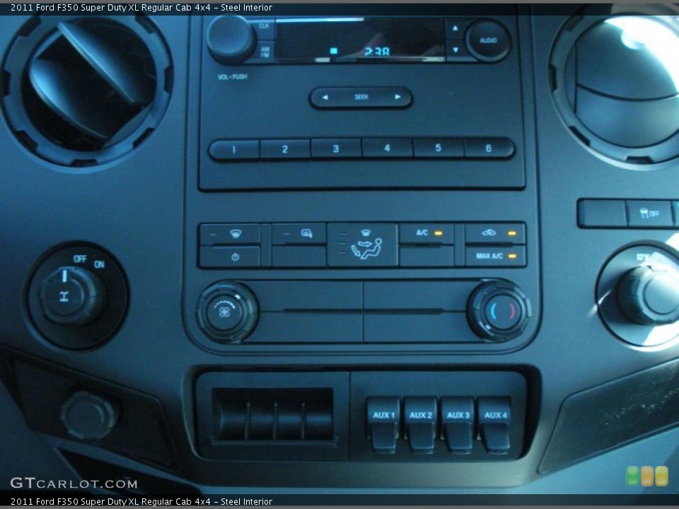 Steel Interior Controls for the 2011 Ford F350 Super Duty XL Regular Cab 4x4 #46106570