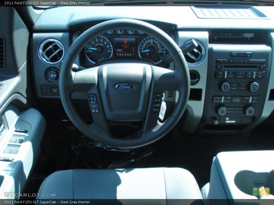 Steel Gray Interior Dashboard for the 2011 Ford F150 XLT SuperCab #46107353