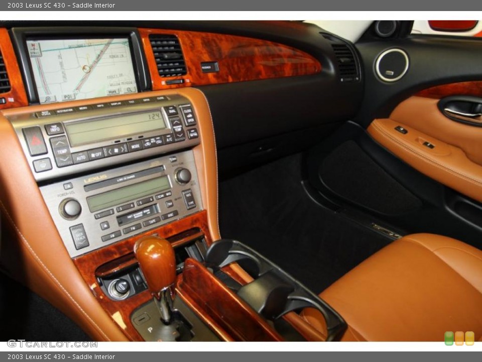 Saddle Interior Dashboard for the 2003 Lexus SC 430 #46107419