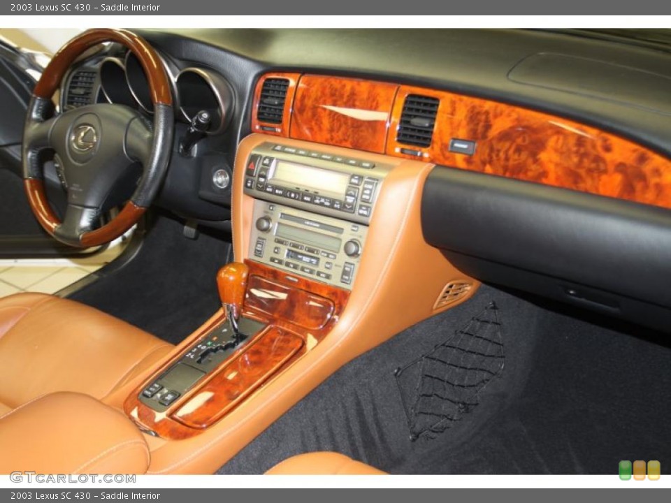 Saddle Interior Dashboard for the 2003 Lexus SC 430 #46107548