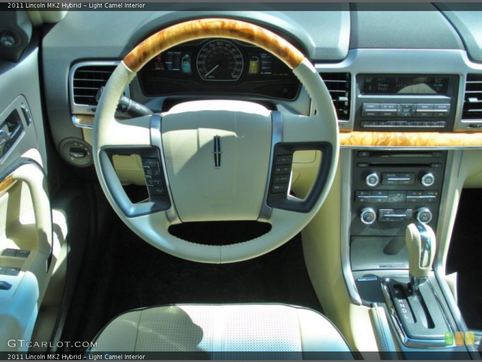 Light Camel Interior Dashboard for the 2011 Lincoln MKZ Hybrid #46107593
