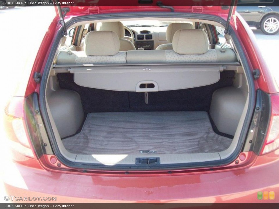 Gray Interior Trunk for the 2004 Kia Rio Cinco Wagon #46109123