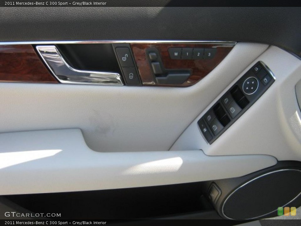 Grey/Black Interior Door Panel for the 2011 Mercedes-Benz C 300 Sport #46113584