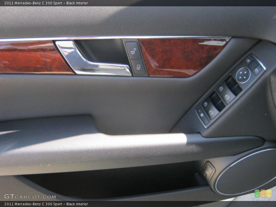 Black Interior Controls for the 2011 Mercedes-Benz C 300 Sport #46113650