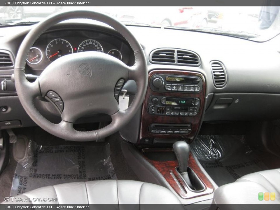 Agate Black Interior Dashboard for the 2000 Chrysler Concorde LXi #46114208
