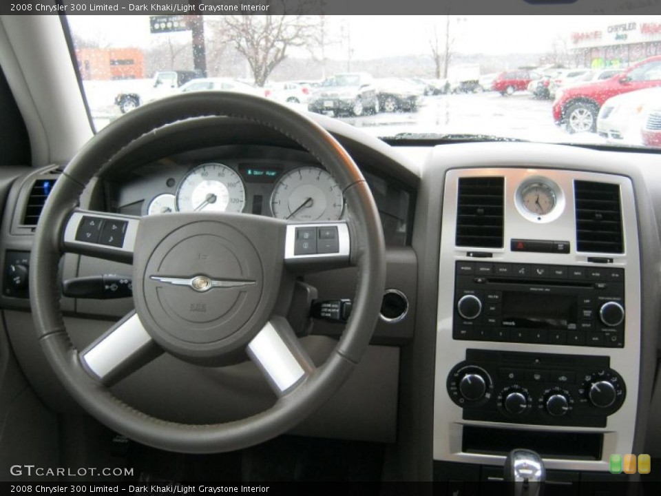 Dark Khaki/Light Graystone Interior Dashboard for the 2008 Chrysler 300 Limited #46114592