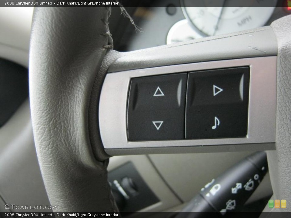 Dark Khaki/Light Graystone Interior Controls for the 2008 Chrysler 300 Limited #46114865