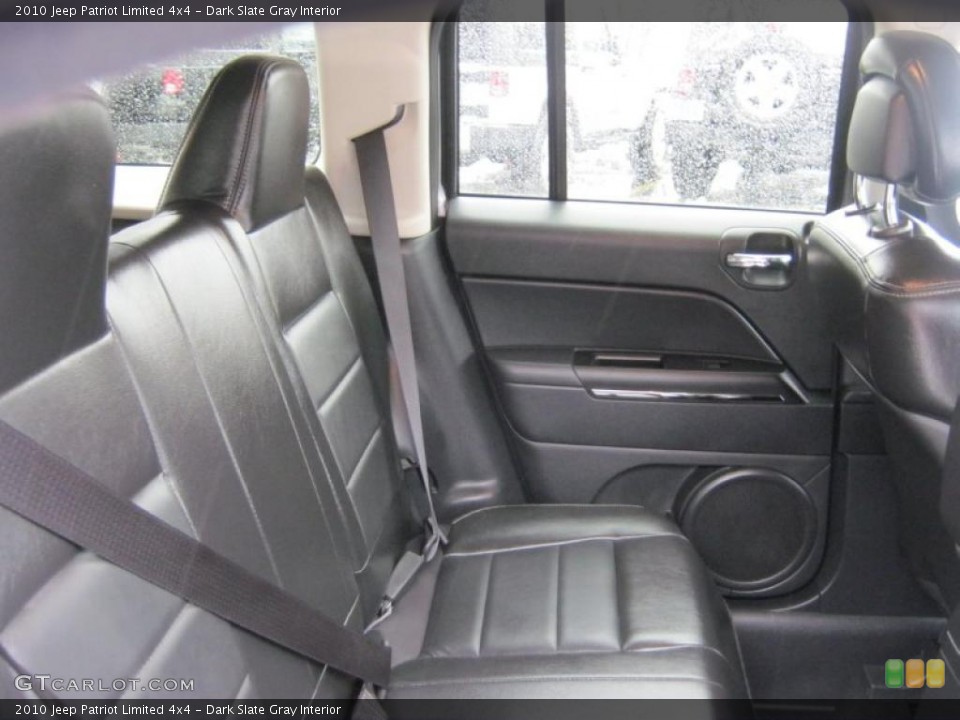 Dark Slate Gray Interior Photo for the 2010 Jeep Patriot Limited 4x4 #46116278