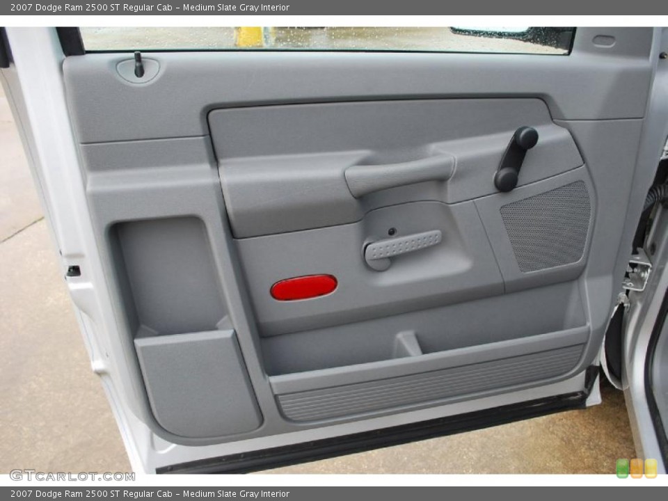 Medium Slate Gray Interior Door Panel for the 2007 Dodge Ram 2500 ST Regular Cab #46116287