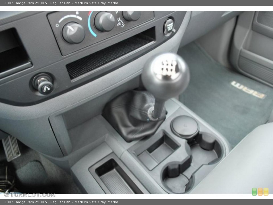 Medium Slate Gray Interior Transmission for the 2007 Dodge Ram 2500 ST Regular Cab #46116344