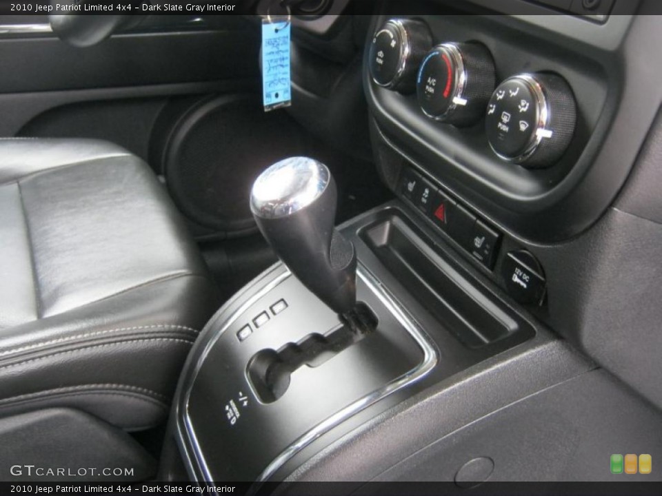 Dark Slate Gray Interior Transmission for the 2010 Jeep Patriot Limited 4x4 #46116353