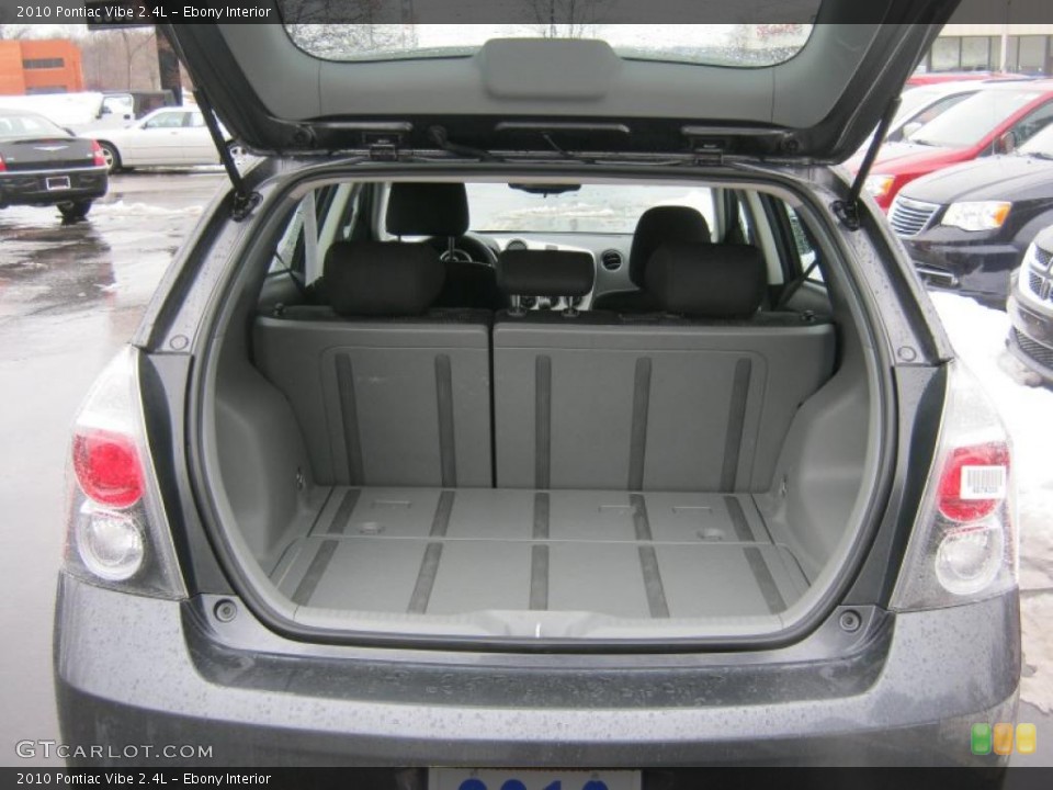 Ebony Interior Trunk for the 2010 Pontiac Vibe 2.4L #46116944