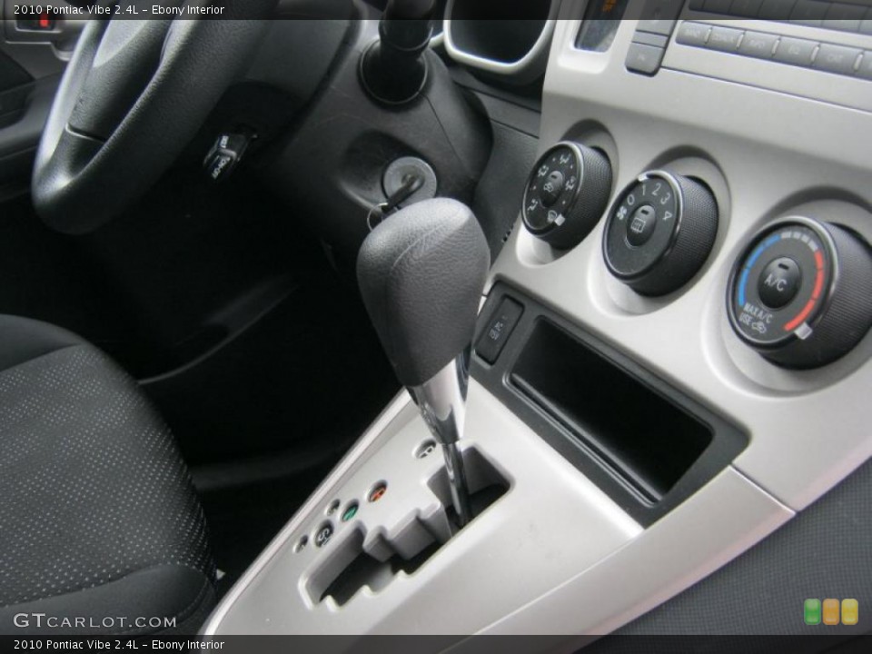 Ebony Interior Transmission for the 2010 Pontiac Vibe 2.4L #46117025