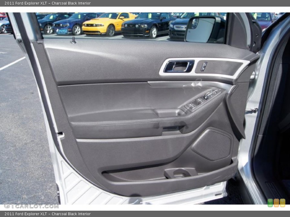 Charcoal Black Interior Door Panel for the 2011 Ford Explorer XLT #46117982