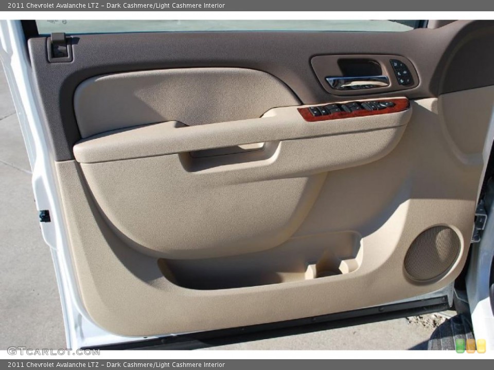 Dark Cashmere/Light Cashmere Interior Door Panel for the 2011 Chevrolet Avalanche LTZ #46118072