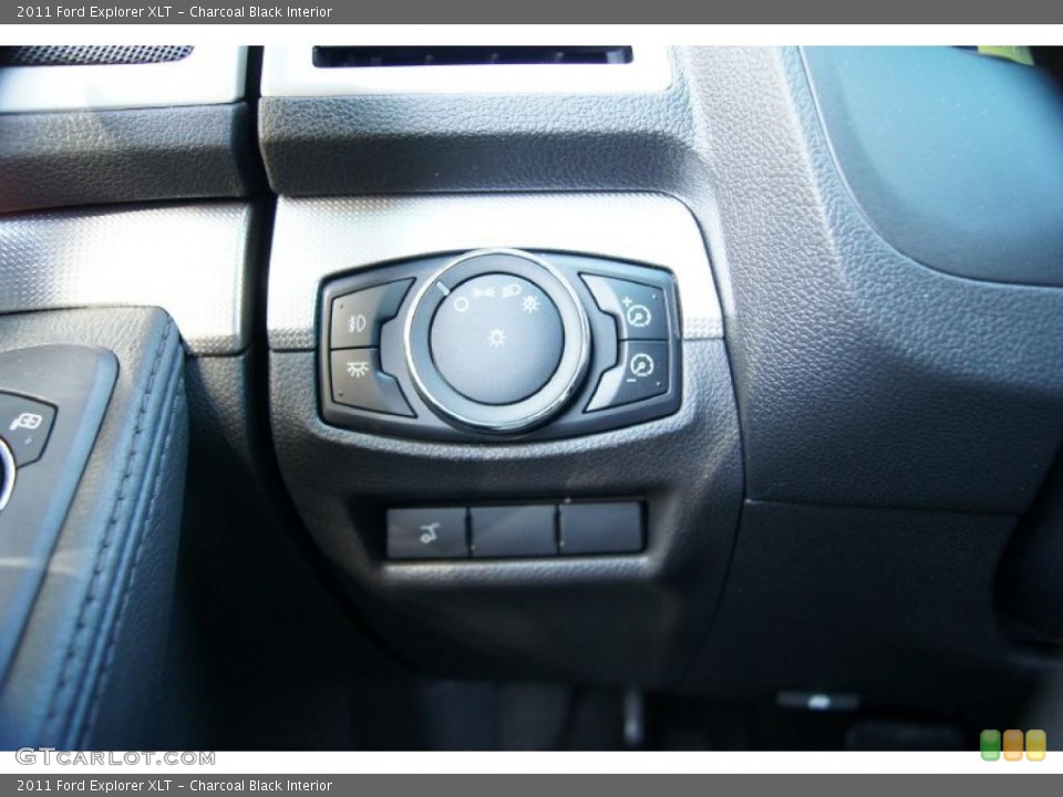 Charcoal Black Interior Controls for the 2011 Ford Explorer XLT #46118318