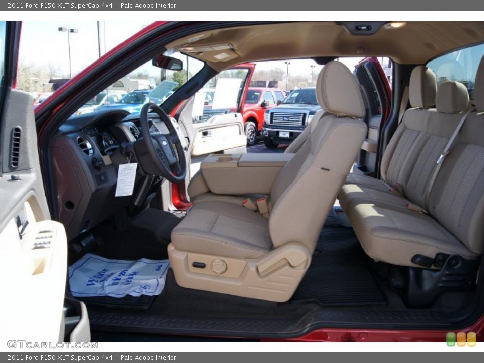 Pale Adobe Interior Photo for the 2011 Ford F150 XLT SuperCab 4x4 #46118378