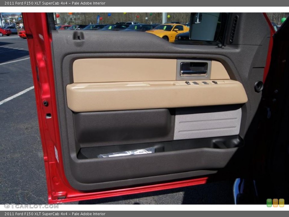 Pale Adobe Interior Door Panel for the 2011 Ford F150 XLT SuperCab 4x4 #46118453