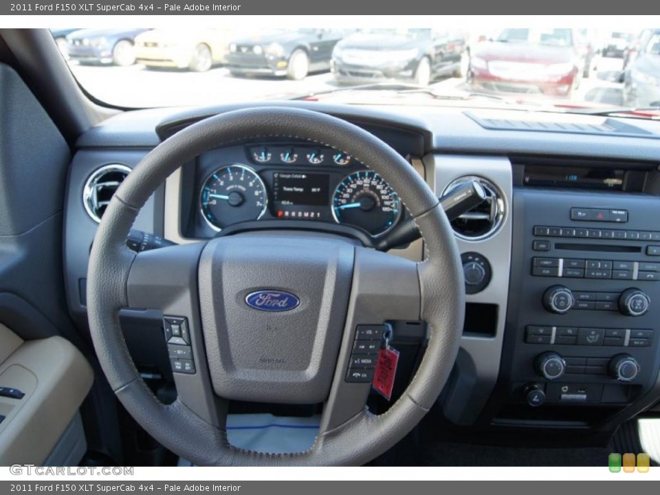 Pale Adobe Interior Dashboard for the 2011 Ford F150 XLT SuperCab 4x4 #46118516