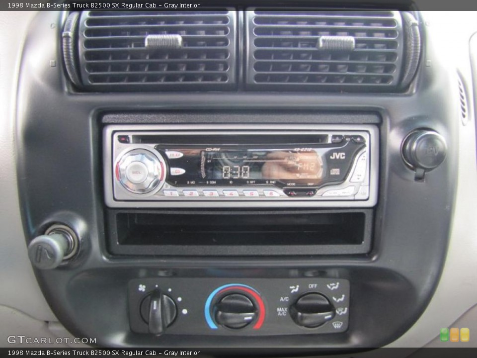 Gray Interior Controls for the 1998 Mazda B-Series Truck B2500 SX Regular Cab #46118678