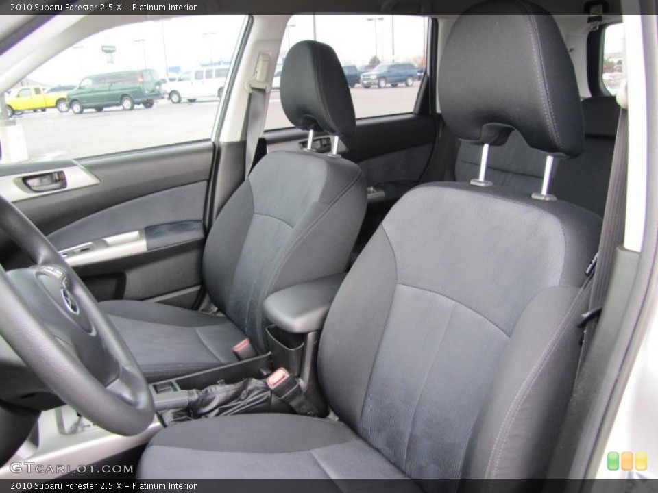 Platinum Interior Photo for the 2010 Subaru Forester 2.5 X #46118786