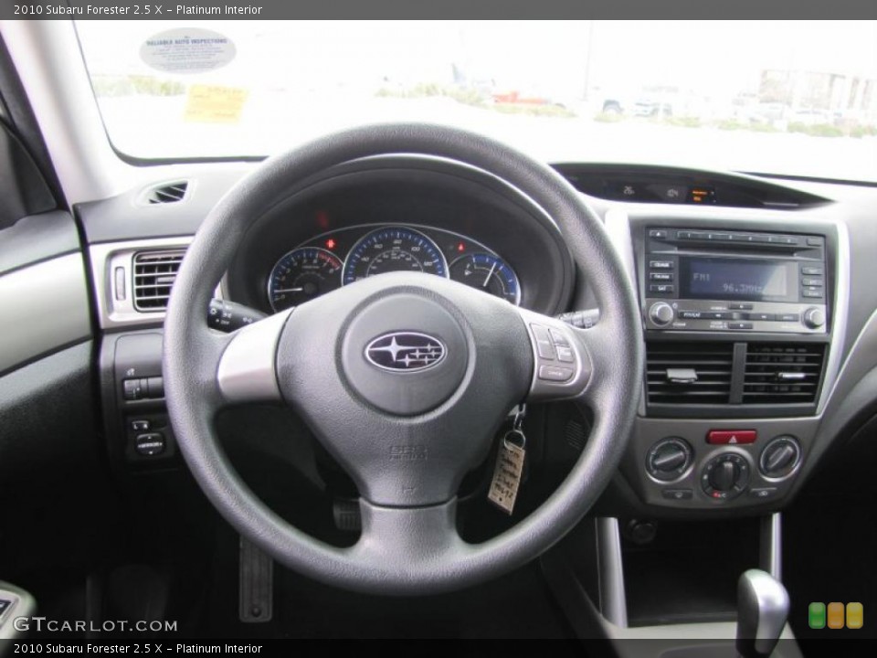Platinum Interior Dashboard for the 2010 Subaru Forester 2.5 X #46118813