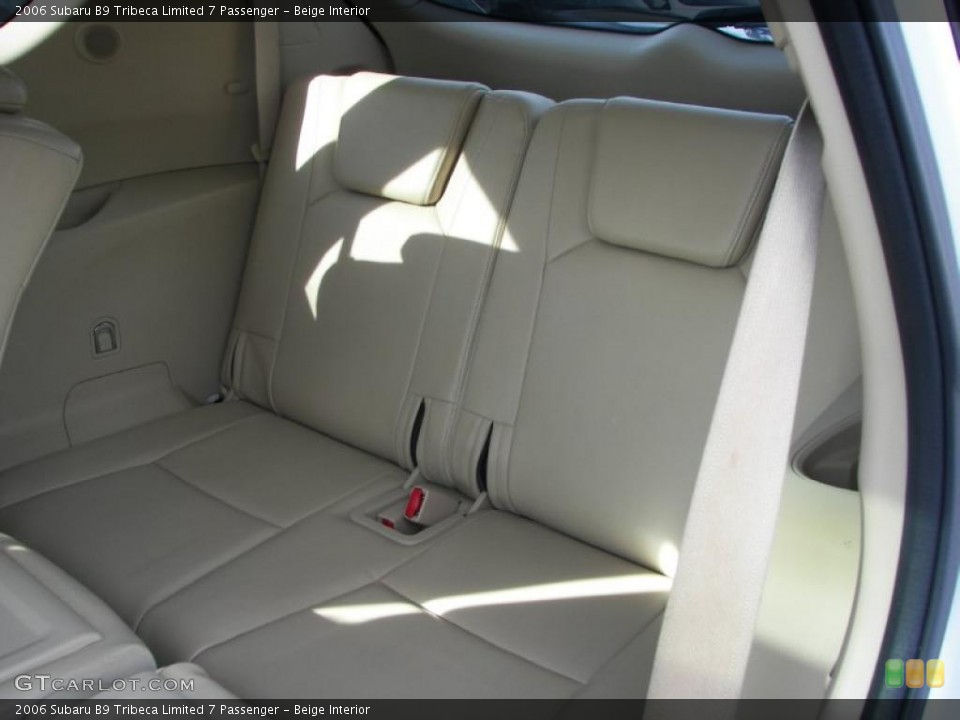 Beige Interior Photo for the 2006 Subaru B9 Tribeca Limited 7 Passenger #46119731