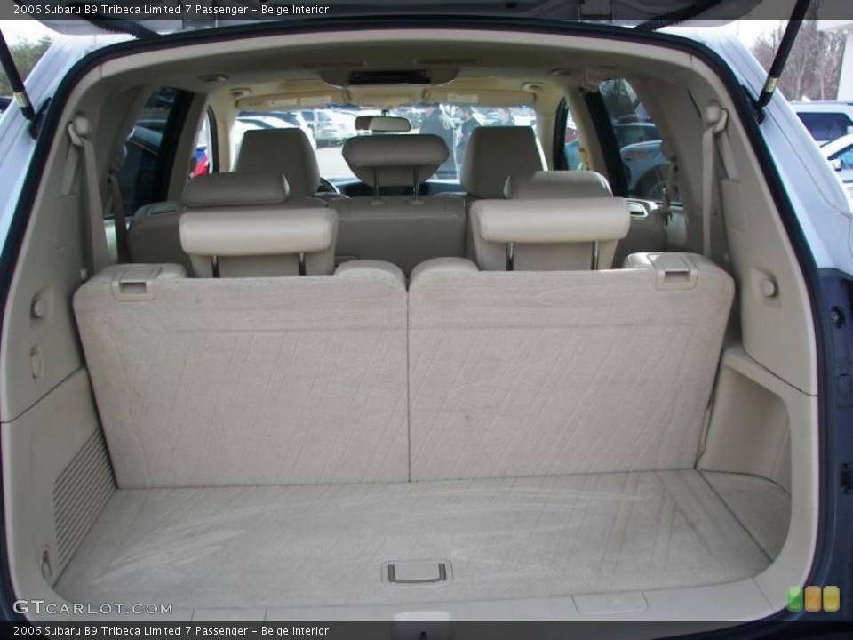 Beige Interior Trunk for the 2006 Subaru B9 Tribeca Limited 7 Passenger #46119737