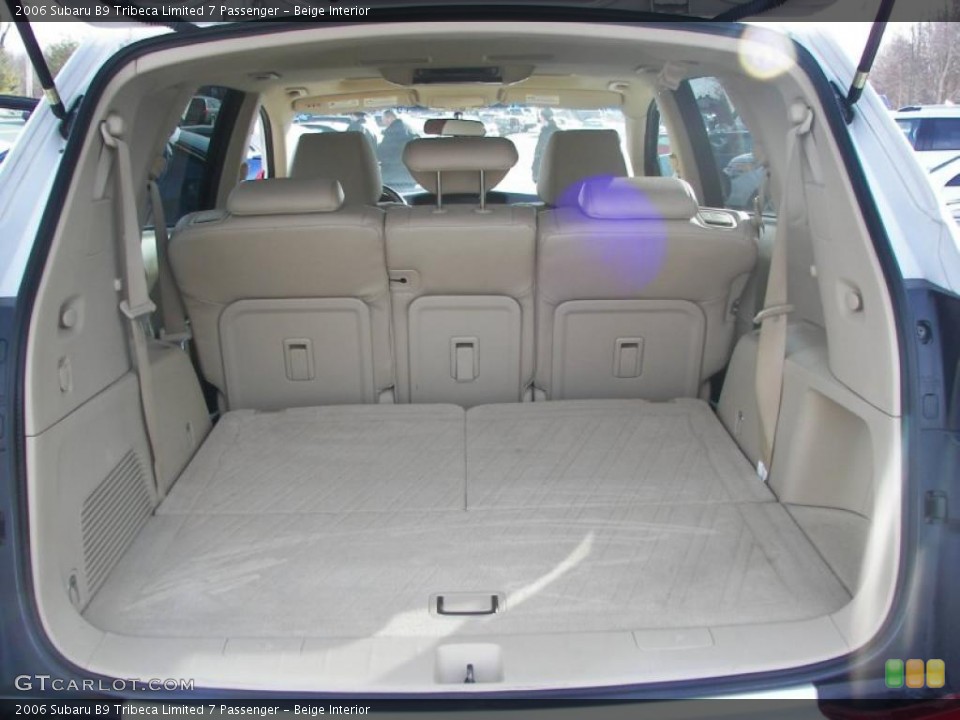 Beige Interior Trunk for the 2006 Subaru B9 Tribeca Limited 7 Passenger #46119743