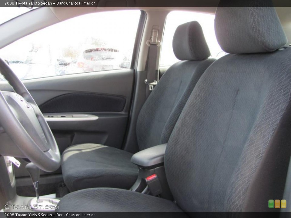Dark Charcoal Interior Photo for the 2008 Toyota Yaris S Sedan #46119845