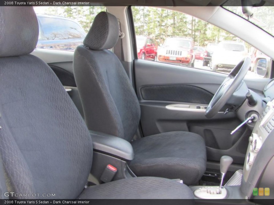 Dark Charcoal Interior Photo for the 2008 Toyota Yaris S Sedan #46119878