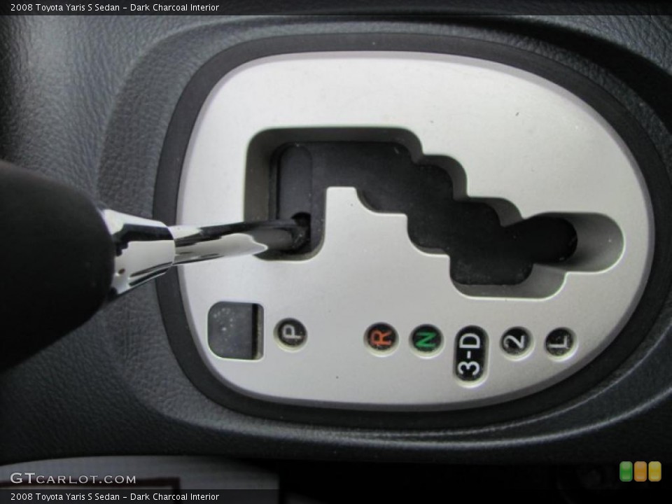 Dark Charcoal Interior Transmission for the 2008 Toyota Yaris S Sedan #46119908