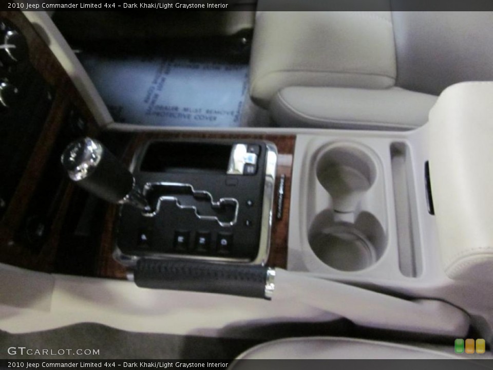 Dark Khaki/Light Graystone Interior Transmission for the 2010 Jeep Commander Limited 4x4 #46121310