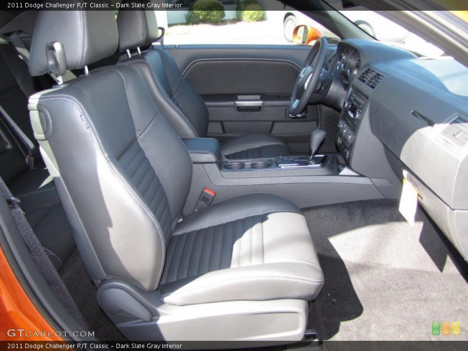 Dark Slate Gray Interior Photo for the 2011 Dodge Challenger R/T Classic #46121361