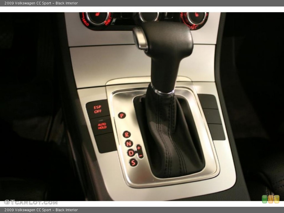 Black Interior Transmission for the 2009 Volkswagen CC Sport #46123968