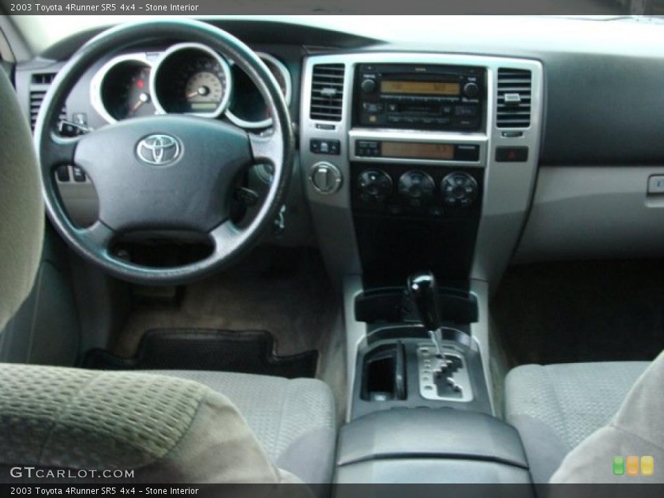Stone Interior Dashboard for the 2003 Toyota 4Runner SR5 4x4 #46124079
