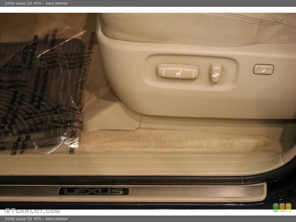 Ivory Interior Controls for the 2009 Lexus GX 470 #46127277