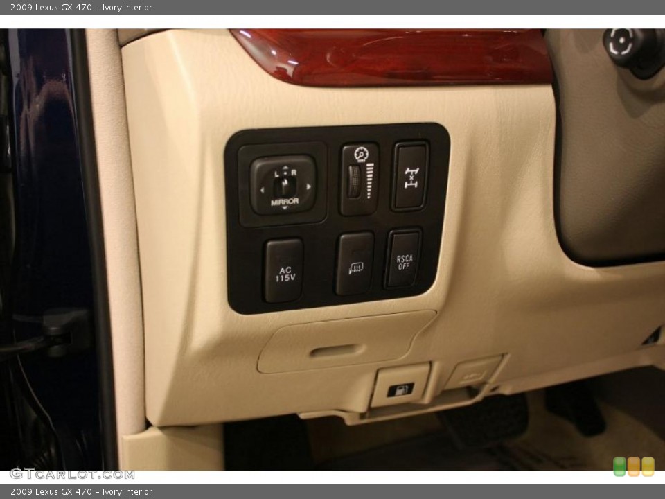 Ivory Interior Controls for the 2009 Lexus GX 470 #46127280