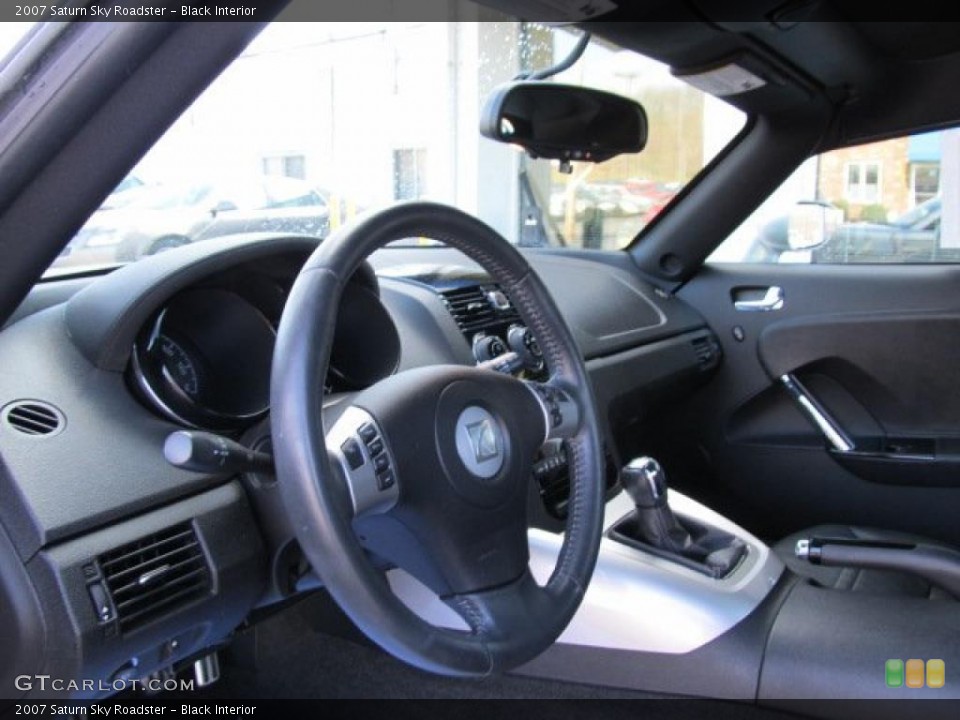 Black Interior Photo for the 2007 Saturn Sky Roadster #46127878