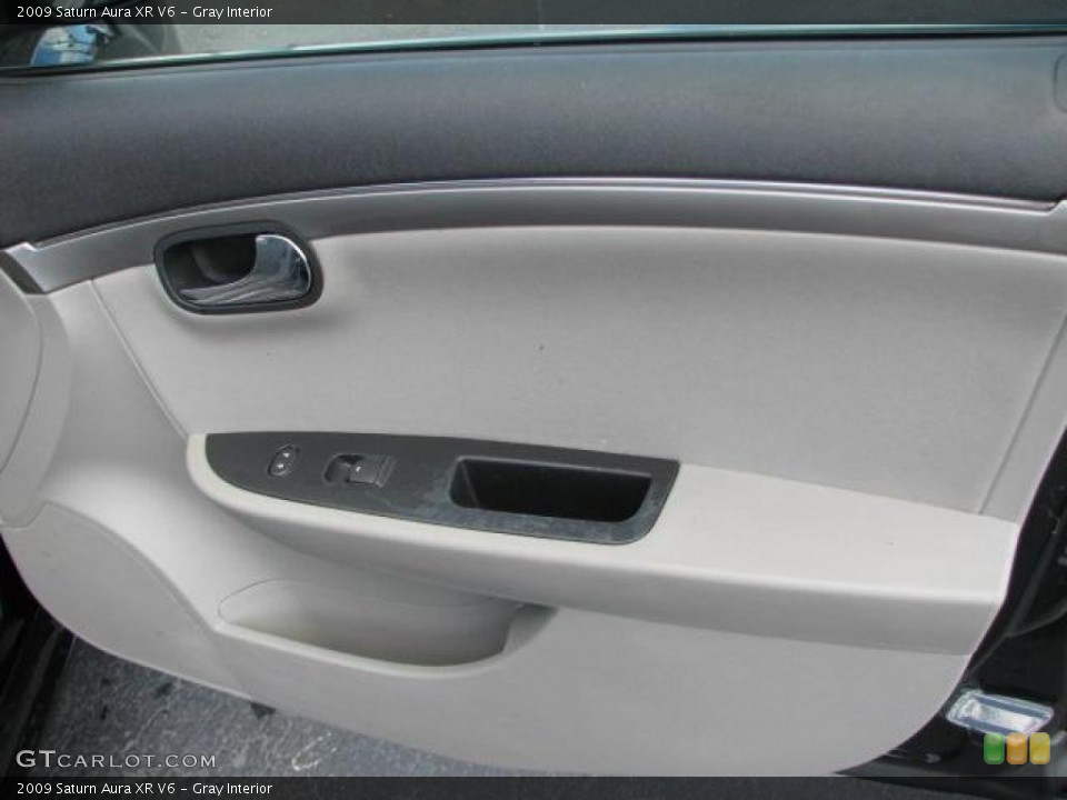 Gray Interior Door Panel for the 2009 Saturn Aura XR V6 #46129108